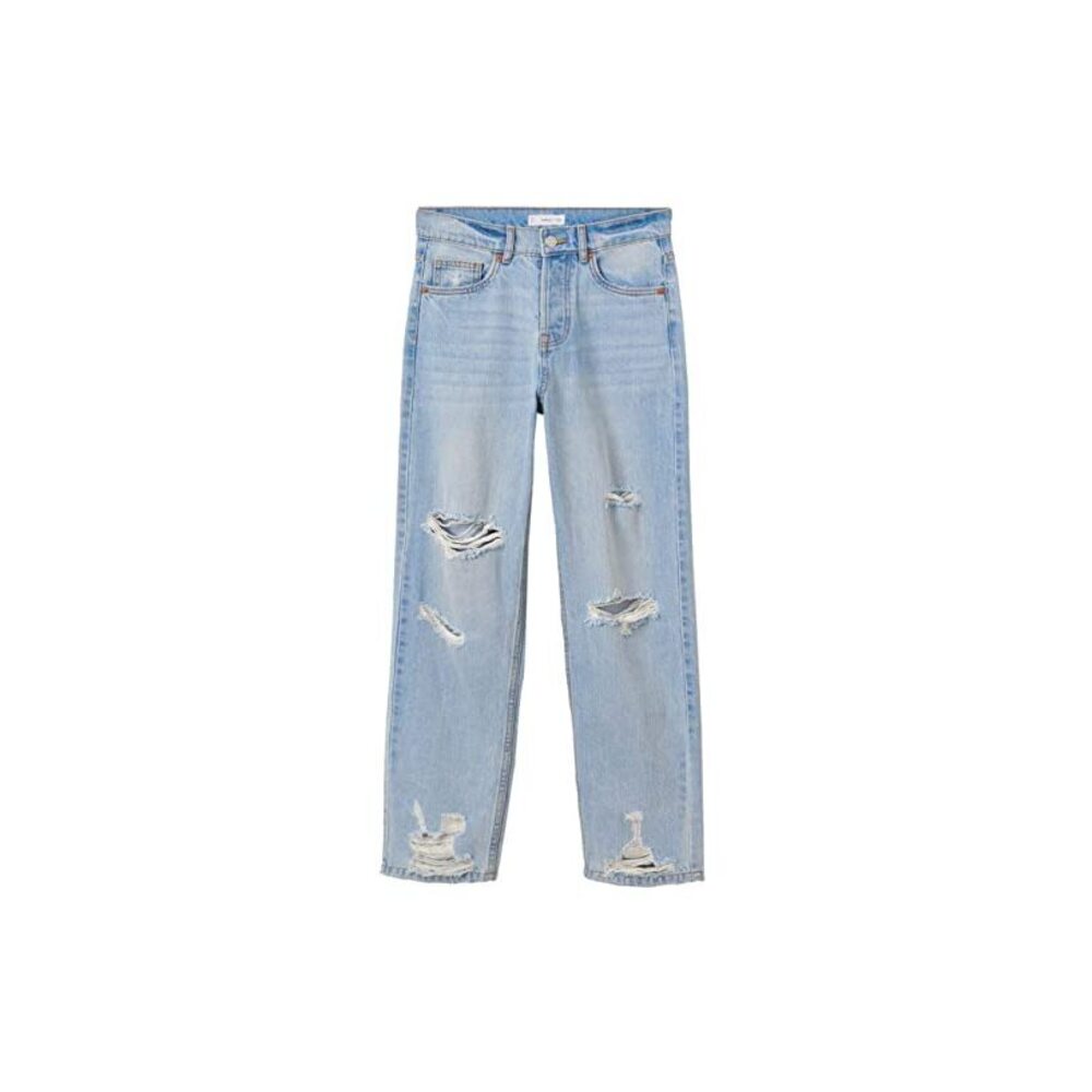 MANGO Kids Canamo Jeans (Teen) Light Blue SM (65"")